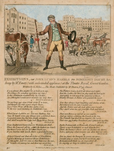 Ausstellungen, oder John Lumps Spaziergang zum Somerset House von English School