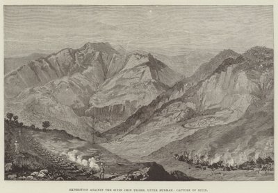 Expedition gegen die Siyin Chin Stämme, Oberburma, Eroberung von Siyin von English School