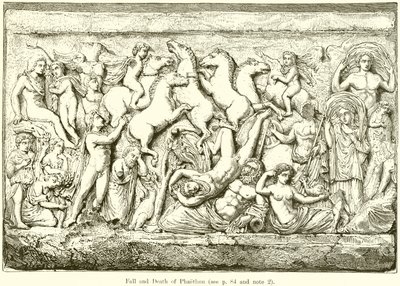 Fall und Tod des Phaethon von English School