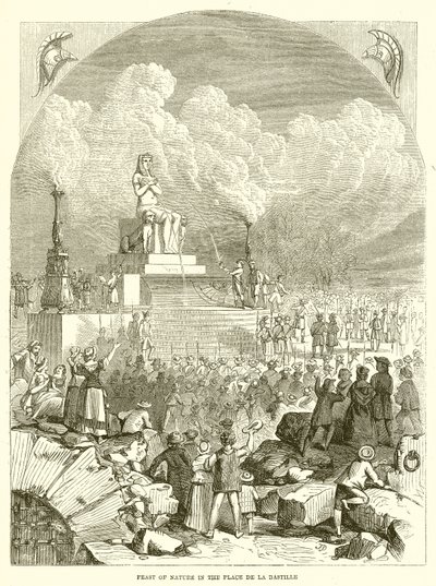 Fest der Natur auf dem Place De la Bastille von English School