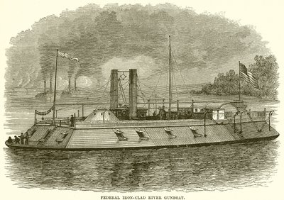 Bundes-Eisenkladen-Flusskanonenboot von English School