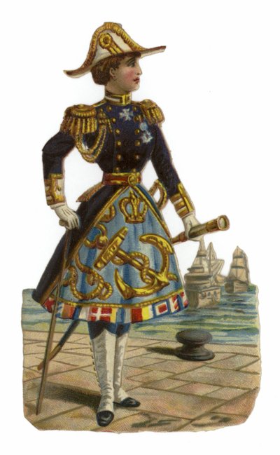Weibliche Admiral von English School