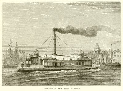 Fähre, Hafen von New York von English School