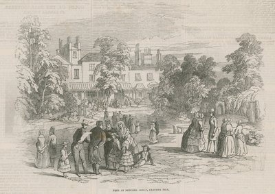 Fest im Bedford Lodge, Campden Hill, London von English School