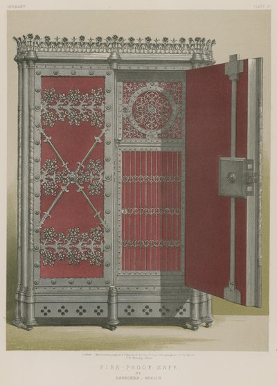 Feuerfester Safe von English School