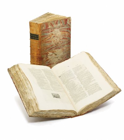 Erstausgabe von Samuel Johnsons 