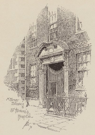 Ehemaliger Eingang zum St Thomas
