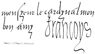 Franz I. von Frankreich, geb. 1494, gest. 1547 von English School