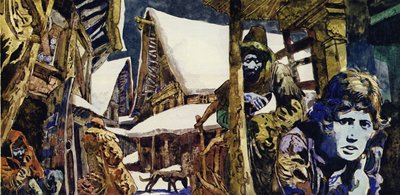Francois Villon wuchs in Armut in Paris auf von English School