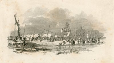 Frostmesse von 1814 von English School