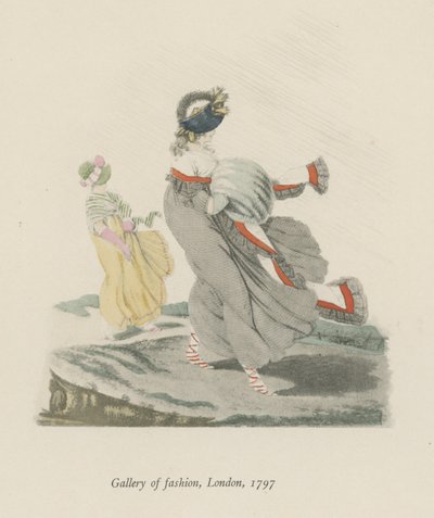 Gallery of Fashion, London, 1797 von English School