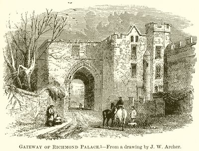 Tor des Richmond Palastes von English School