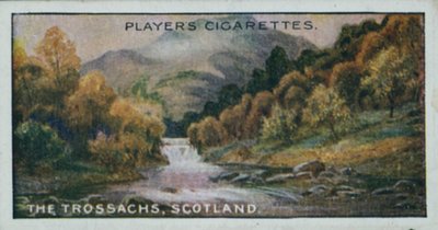 Schätze der britischen Landschaft: Die Trossachs, Schottland von English School
