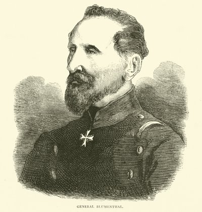 General Blumenthal, November 1870 von English School