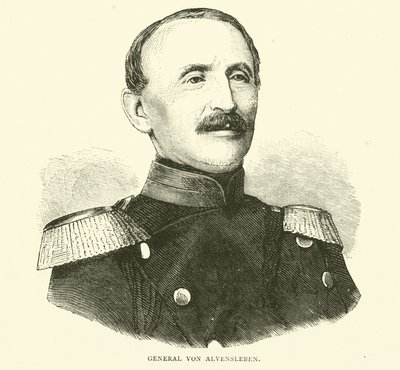 General Von Alvensleben, November 1870 von English School