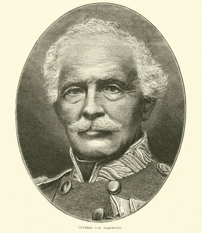 General Von Hartmann, Oktober 1870 von English School