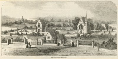 Gesamtansicht des Charlton Cemetery von English School
