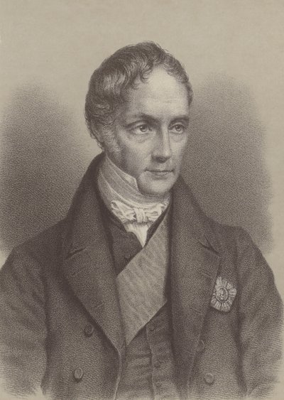 George Hamilton Gordon, 4. Earl of Aberdeen, britischer Premierminister 1852-1855 von English School
