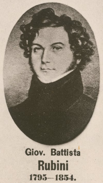 Giovanni Battista Rubini von English School