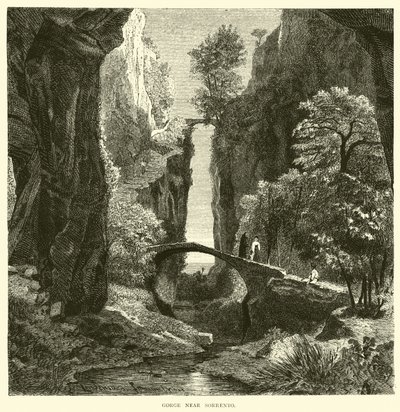Schlucht bei Sorrent von English School