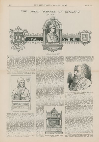 Die großen Schulen Englands von English School