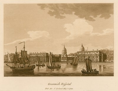 Greenwich Hospital, London von English School