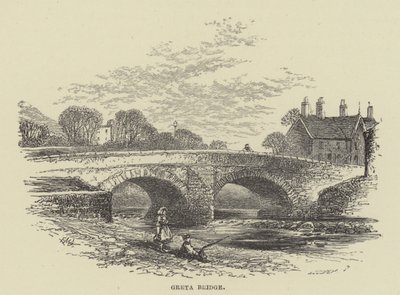 Greta-Brücke (Gravur) von English School