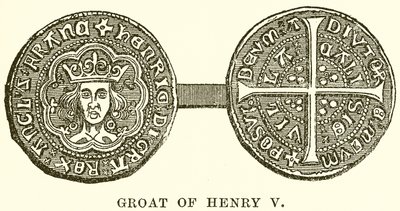 Groat von Heinrich V von English School