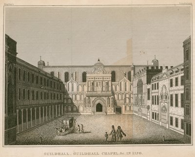 Guildhall-Kapelle, London von English School