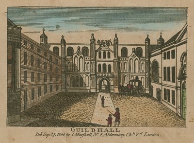 Guildhall, London von English School