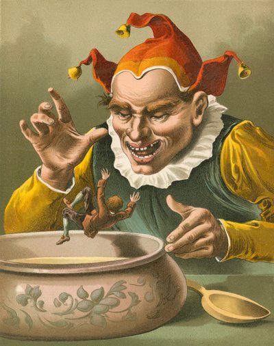 Gulliver in Brobdingnag von English School