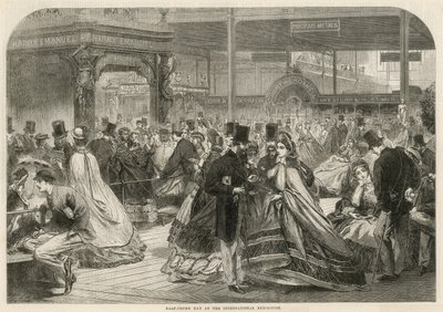 Halbkrontag bei der Internationalen Ausstellung 1862 von English School