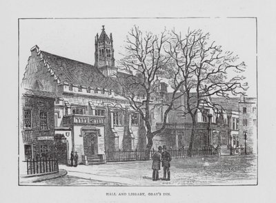 Halle und Bibliothek, Gray