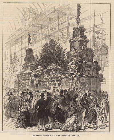 Erntetrophäe im Crystal Palace von English School