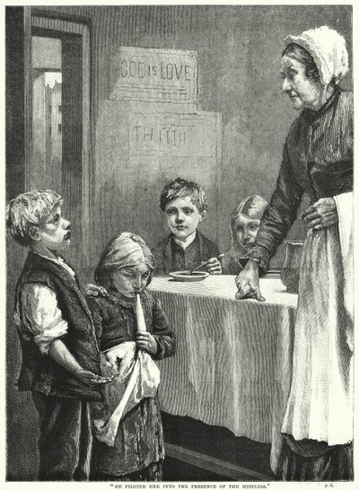 "Er führte sie in die Gegenwart der Herrin" von English School