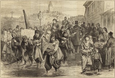 Starke Regenfälle in Konstantinopel von English School