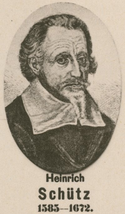 Heinrich Schütz (Gravur) von English School