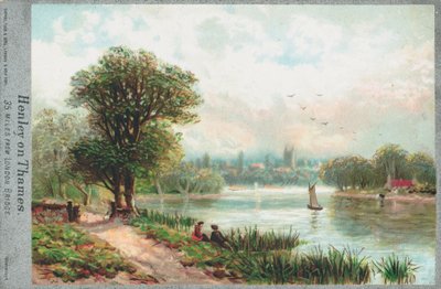 Henley am Fluss Themse von English School