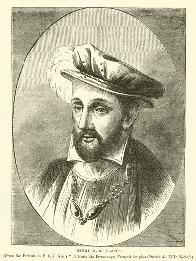 Heinrich II. von Frankreich von English School