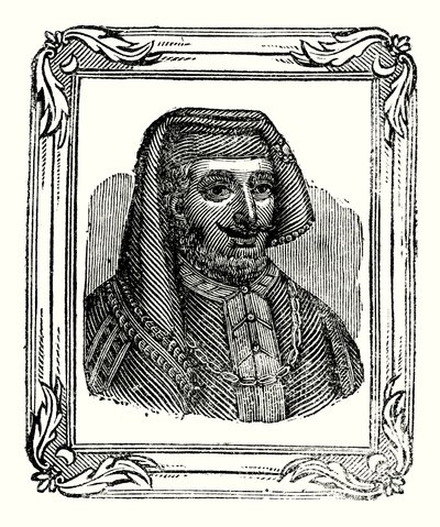 Henry IV wurde 1366 geboren, 1399 gekrönt und starb 1413 (Gravur) von English School