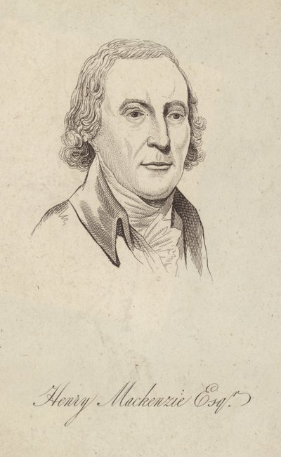 Henry Mackenzie, schottischer Anwalt und Romanautor von English School