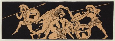 Herkules nimmt den Gürtel von Penthesilea, Königin der Amazonen von English School