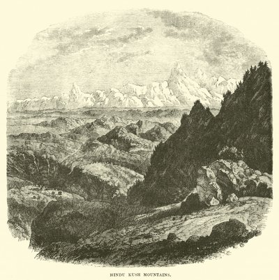 Hindukusch-Gebirge von English School