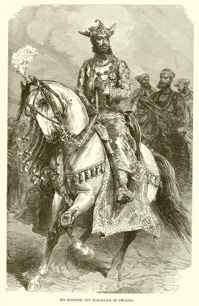Seine Hoheit der Maharadscha von Gwalior von English School
