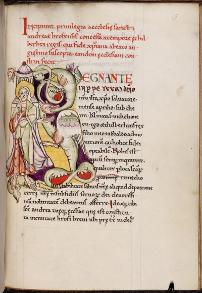 Historiierte Initiale 