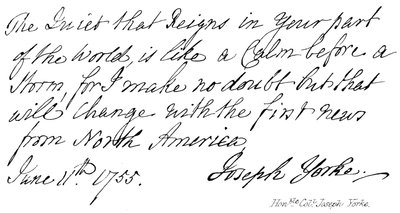 Honorable Colonel Joseph Yorke von English School