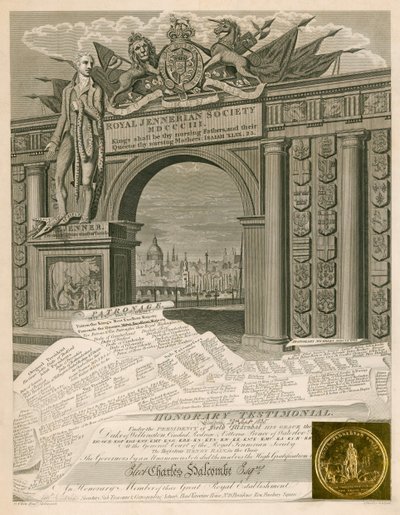 Ehrenmitgliedschaft der Royal Jennerian Society von English School