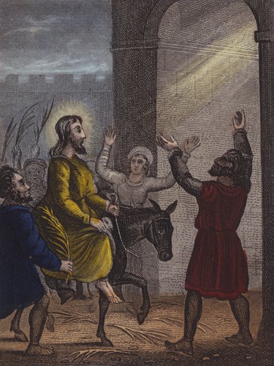 Hosanna dem Sohn Gottes ... von English School