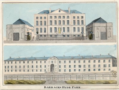Hyde Park Barracks, London von English School