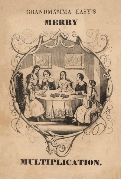 Illustration für Großmutter Easys fröhliche Multiplikation (Gravur) von English School